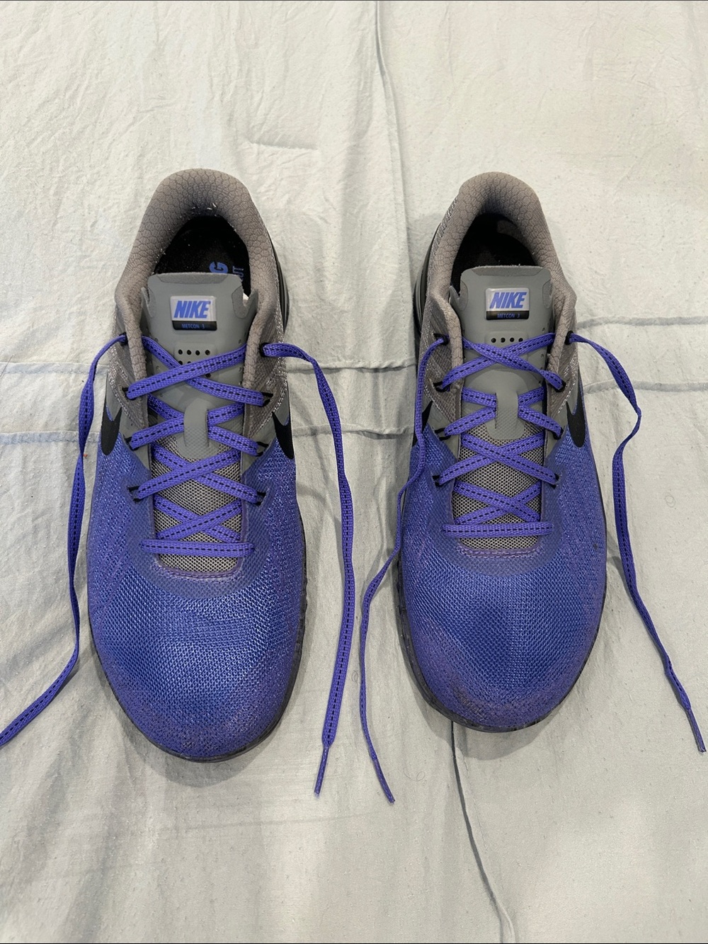 Nike Women’s Athletic Shoes - Purple/Gray with Black Swoosh